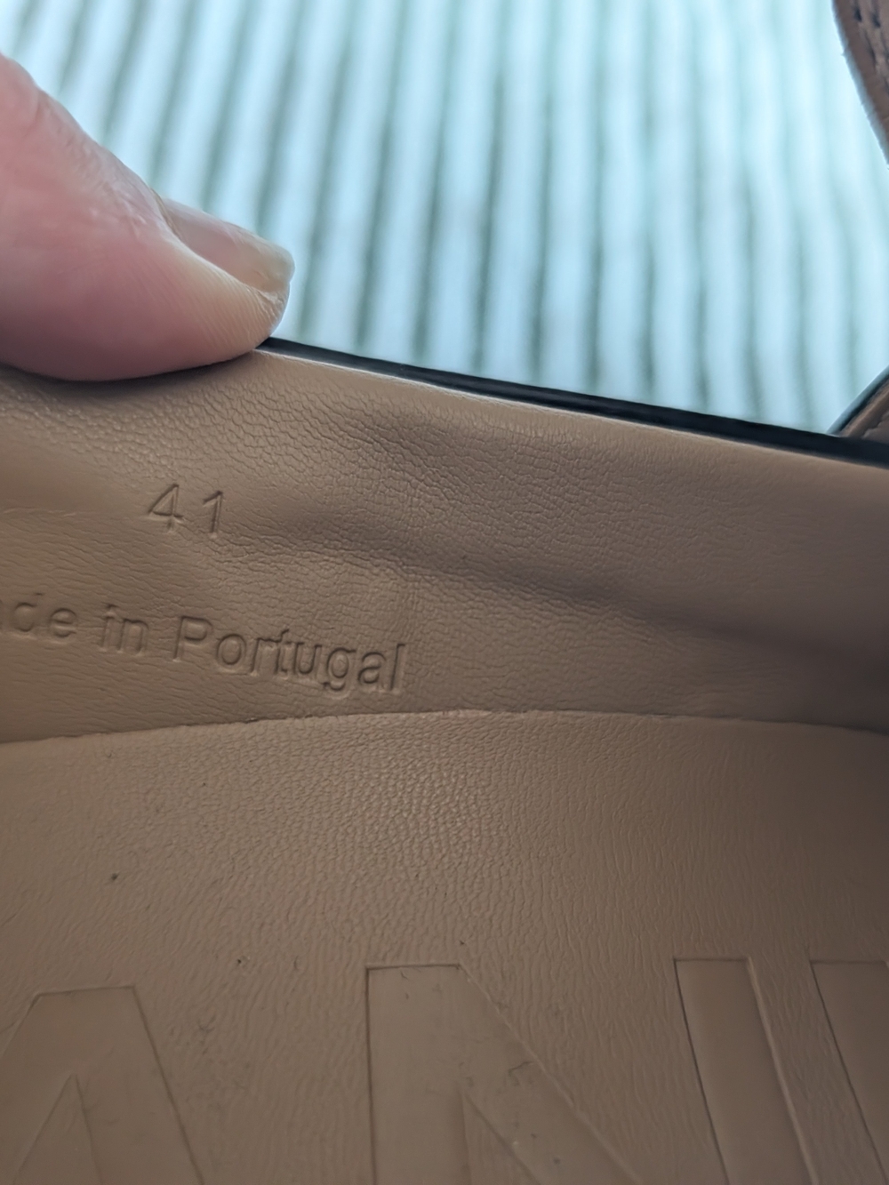 Ganni Chocolate Brown Leather Penny Loafers - Picture 8 of 9